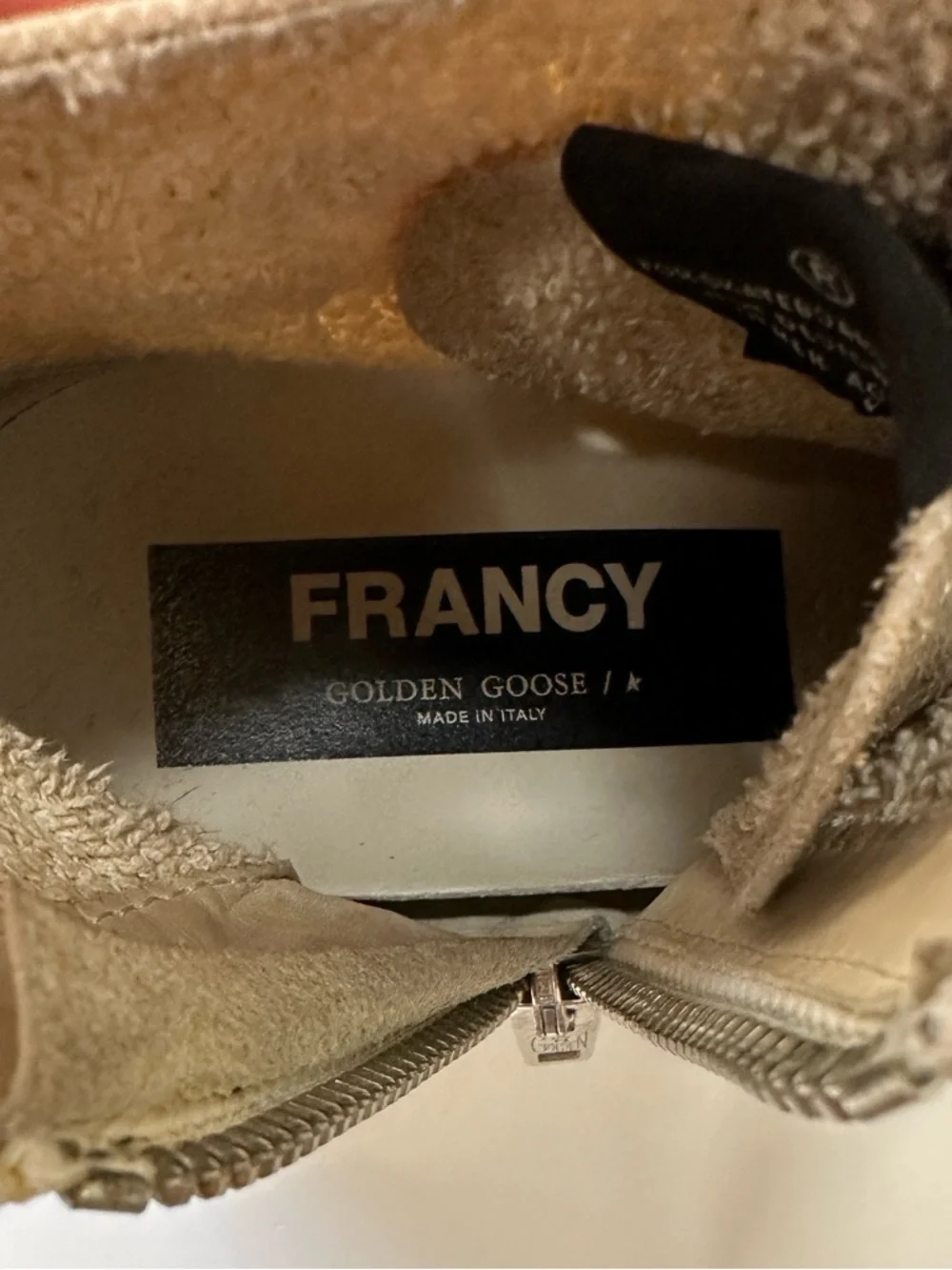 Golden Goose Women’s Francy Sneakers with Leopard Print Hair Star | Size 8 - Picture 13 of 14